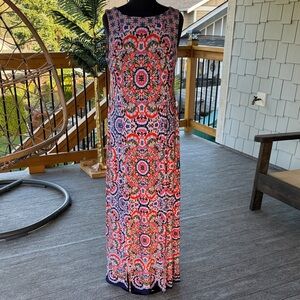 M&Co | Sleeveless Floral Maxi Dress